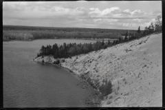 2383_Relates to abandoned log  rollway  , Au Sable River, Michigan