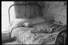 2452_Interior/bed of rehabilitation client's house, Jackson, Ohio