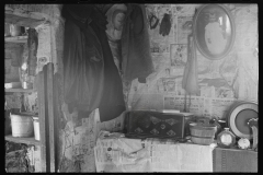 2455_Interior of rehabilitation client's cabin, Jackson, Ohio