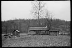 2467_Rehabilitation client's  house (shack ) and  yard, Jackson County, Ohio