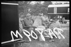 2561_ Scene at the auto trailer camp, Dennis Port, Massachusetts