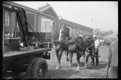 2588_Dynamometer used in  horse-pulling contest, Eastern States Fair, Springfield, Massachusetts