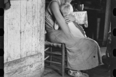 2602_Lily Rogers Fields and child. Hale County, Alabama