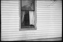 2616_ Probably window of the school or a house in  Jackson ,  Ohio