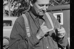 2659_ Former tenant Farmer in Georgia, now a migrant worker .  Belle Glade, Florida