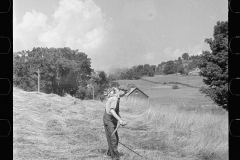 2815_Cutting Hay with a scythe ,  Windsor County, Vermont