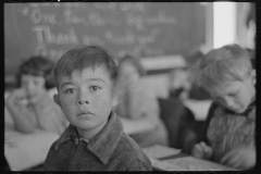 3044_Pupils in rural school. Williams County, North Dakota