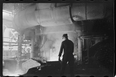 3101_Worker possibly tapping the Blast Furnace, Pittsburgh, Pennsylvania