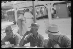 3361_Spectators at county fair eating lunch, central Ohio