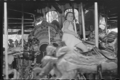 3369_Galloping horses carousel ride ,  County Fair , central Ohio