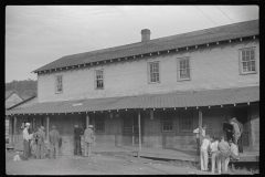 3546_ Outside the Company store,  Chaplin, West Virginia