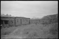 3550_ Shanties by the river ,  Scotts Run, West Virginia