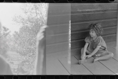 3579_Young daughter of miner , abandoned mining town, Jere, West Virginia