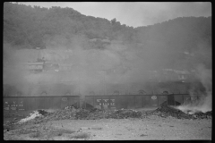 3640_Dense smoke from coke ovens, Longacre, West Virginia