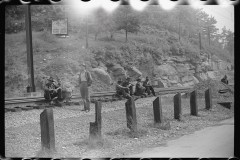 3670_Sitting on the tracks, Davey, West Virginia