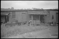 3735_ Shanties by the river. Scotts Run, West Virginia