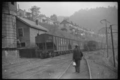 3835_Miner going home from work, Caples, West Virginia