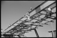 3897_Construction of new bridge, Tygart Valley Homesteads, WV