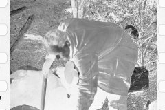 0114_Chopping wood for the schoolteacher, Shenandoah