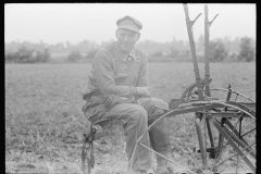 2013_Farm worker with harrow ,  possibly Wabash Farms  Indiana