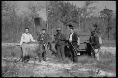 2691_Fire fighting crew, Withlacoochee Land Use Project, Florida