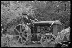 0101_Commissioner Allen operating tractor, Berwyn, Maryland