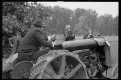 0103_Commissioner Allen operating tractor, Berwyn, Maryland