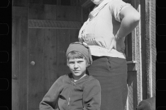 0122_Schoolteacher at Corbin Hollow with a pupil, Shenandoah