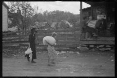 0139_Women passing Post Office at Nethers , Virginia