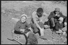 0158_Dicee Corbin with  grandchildren, Shenandoah National Park,