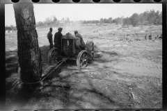 0363_Land clearance ,  tractor and winch , Prince George's County