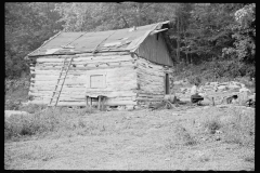 0399_ypical cabin and state of repair , Garrett County, Maryland