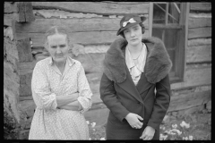 0444_Mother daughter,  hoping for resettlement, Brown County . Indiana