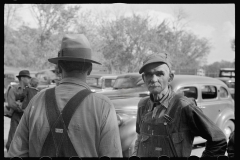 0467_Farmers waiting for an Auction , Oskaloosa , Kansas