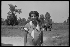 0599_Wife of tenant farmer, rehabilitation program , Lee County , Mississippi