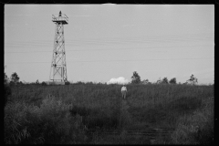 0604_Aerial structure , probably Plaquemines Parish