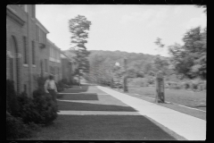 0675_Front of good quality housing , probably Washington D.C.