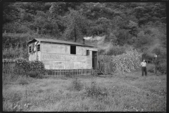 0749_unemployed miner's shanty home ,West  Virginia