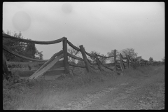 0754_Broken wooded fence ,Scotts Run ,  West Virginia