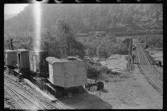 0759_ Railroad junction unknown location, near Gauley Bridge ,