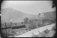 0982_Industial smoke probably  from Union Carbide , Charleston , West Virginia