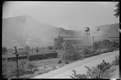 0983_Industial smoke probably  from Union Carbide , Charleston , West Virginia