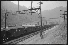 0988_Freight train hauling coal, West Virginia