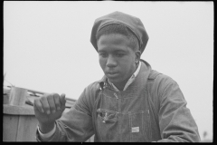 1089_Young African -American  worker probably North Carolina