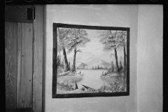 1355_Artwork on wall , unknown dwelling or  location