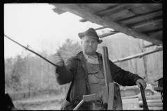 1427_Sawing planks from felled timber , location unknown