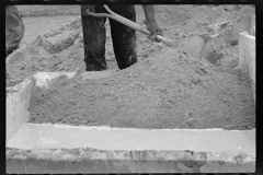 1462_Shovelling building sand , Greenbelt Project , Maryland