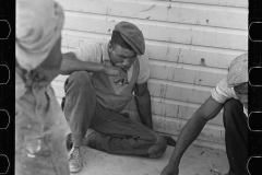 1853_Black-Americans  playing dice or similar , unknown location.