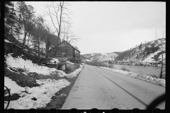 2159_Appalachian Mountains with good road and possibly the Kanawha river.