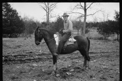 2193_Forester on horseback , Wilson Forest near Lebanon, Tennessee